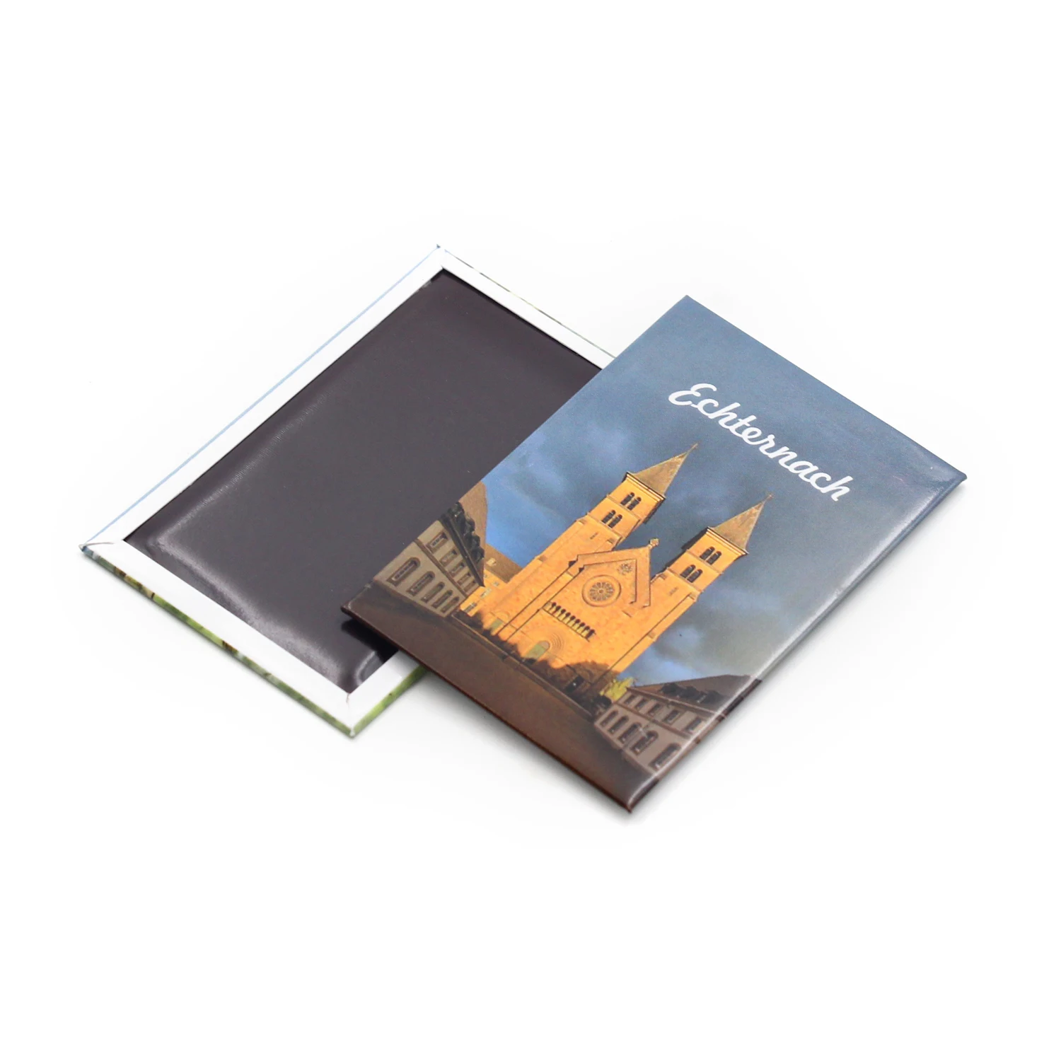 Professional Factory Custom Printing Magnet Souvenir Art Paper Coated Metal Steel Tin Plate Fridge Magnets Customised