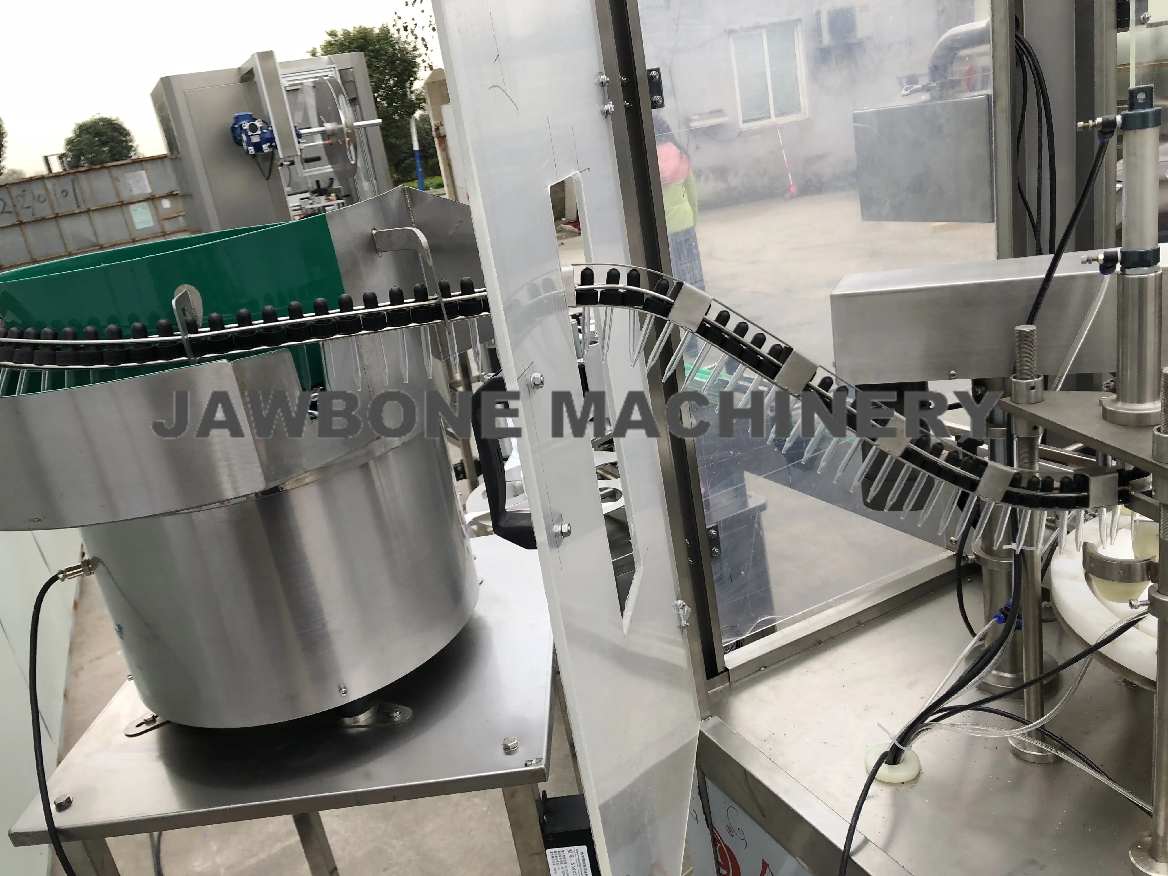 JB-Y2 полностью автоматическая нержавеющая сталь электронная сигарета масло эфирное разливочная