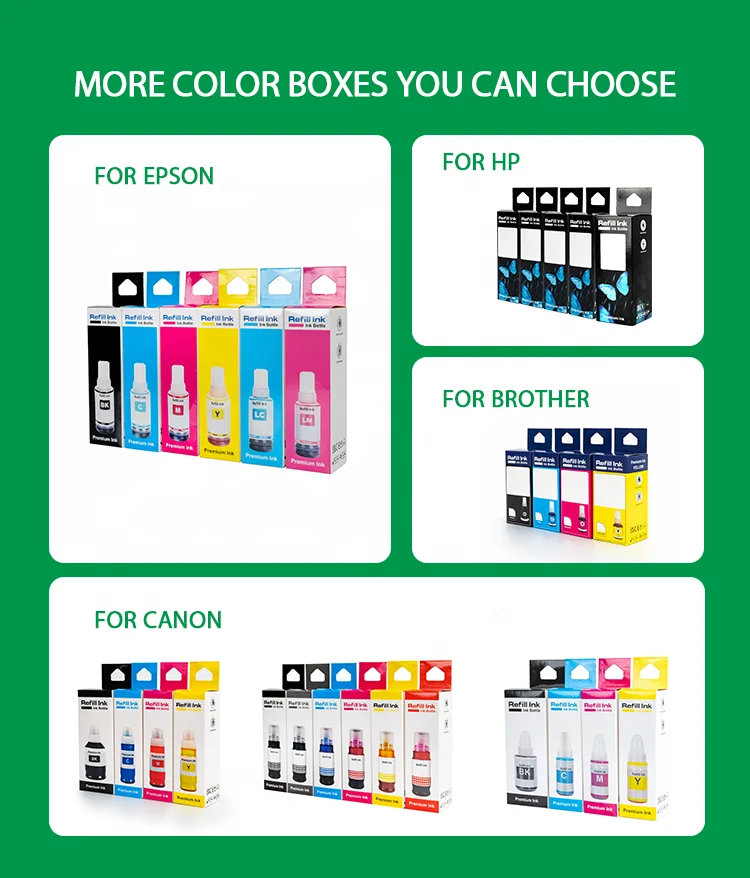 GI16 GI26 GI36 GI46 GI56 GI66 GI76 GI86 GI96 GI 16 26 36 46 56 66 76 86 96 Color Compatible Bottle Refill Ink for Canon Printer