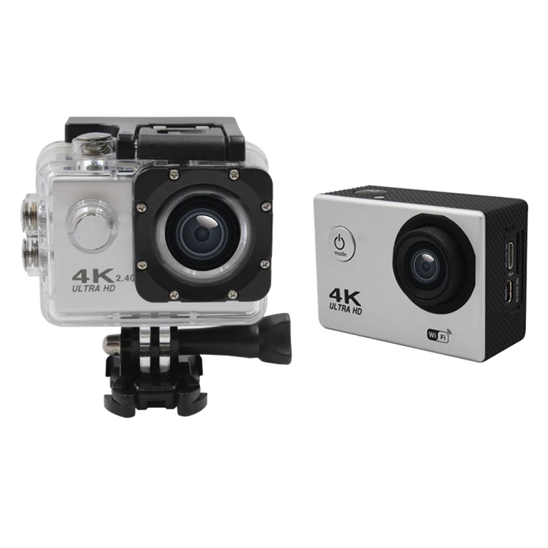 2021 New 4k wifi action camera dual screens action cam sports cam wholesale high quality sport camera