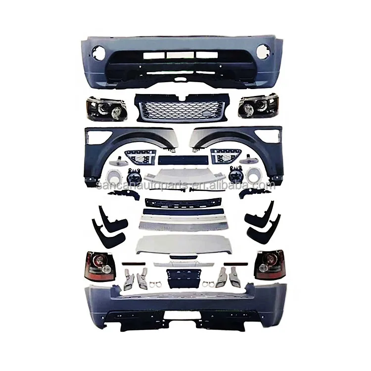 High Quality Front Bumper with Water Spray LR064190 Use For Land rover discovery 4 2014-