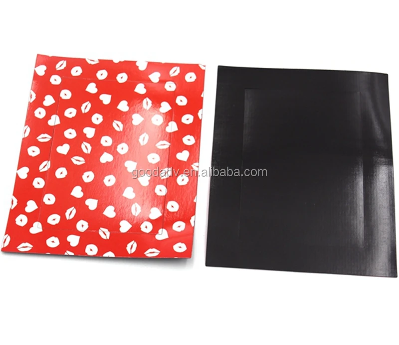 OEM Custom magnetic refrigerator photo frame mini photo frame with magnet
