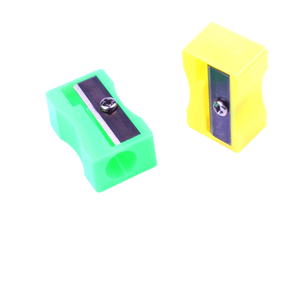 Classic Style Plastic Makeup Eyebrow Pencil Sharpener Personalized Cosmetic Pencil Sharpener