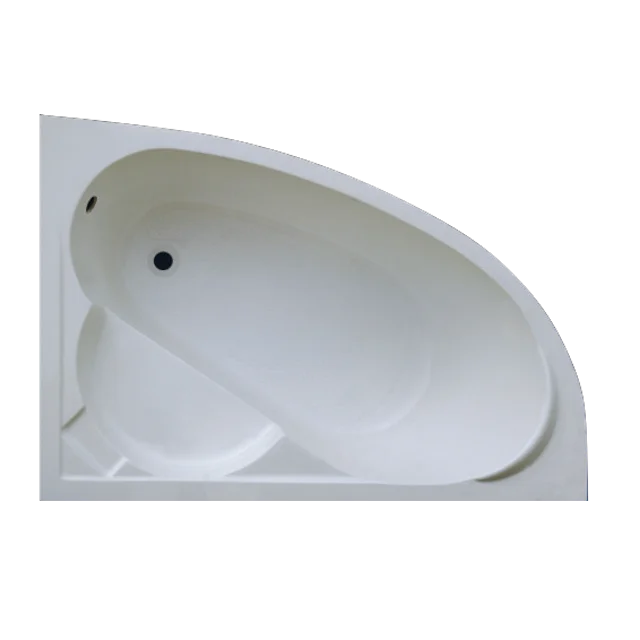 2022 Factory OEM Drop-in Acrylic Corner Bath Tubs with Skirt Apron Baby Bathtub Seat