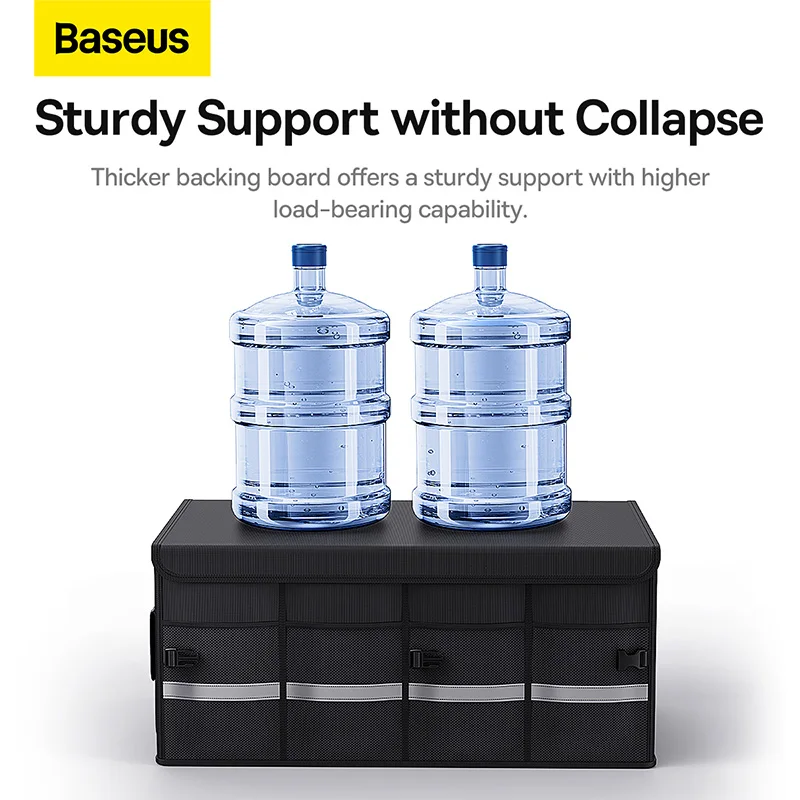 Baseus 60L Car Trunk Organizer Box Large Capacity Auto Multiuse Oxford Cloth Folding Storage Bag