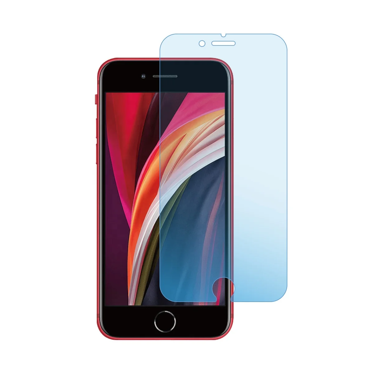 Factory direct sale 9H explosion-proof tempered film, blue light screen protector for iPhone SE3