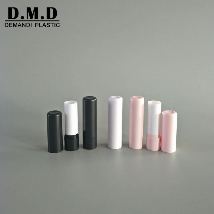 Wholesale empty lip care tube stick 5 gram 5 ml baby pink lip balm container