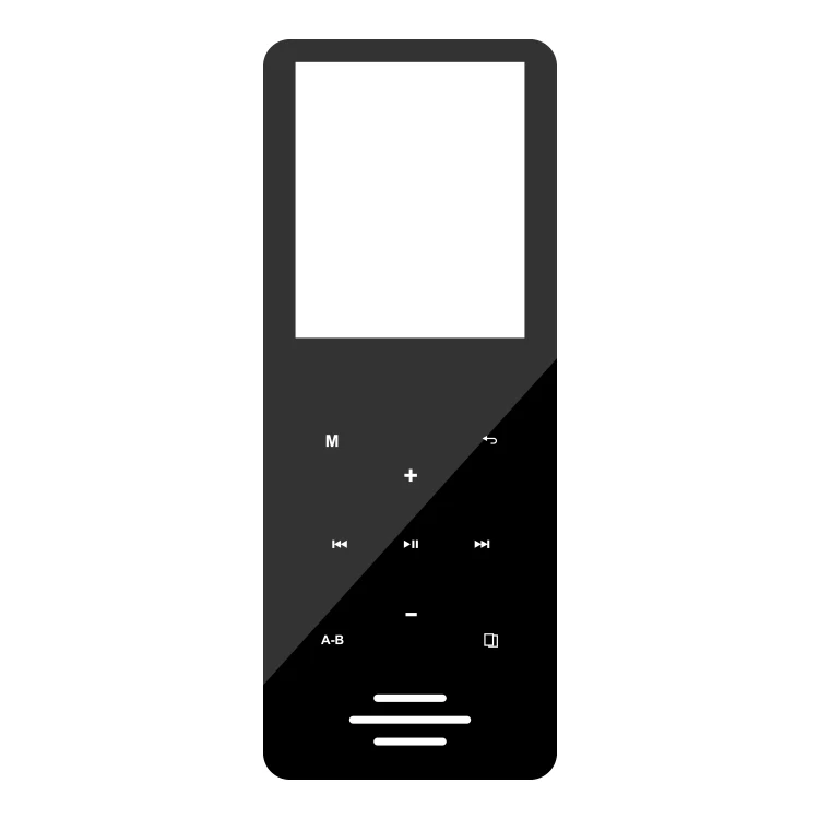 OEM silk screen front touch panel