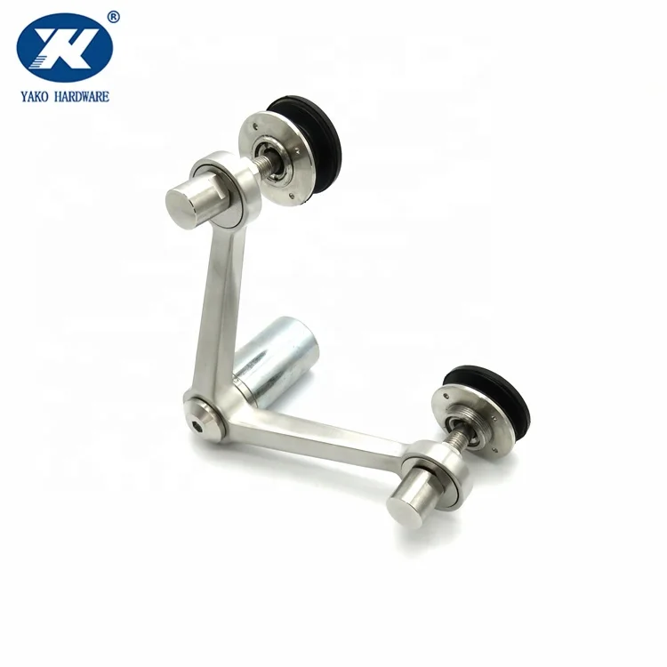 90 Degree Curtain Wall Glass Clamp Spider Pointed Fixed Glass Hardware Stainless Steel Fitting