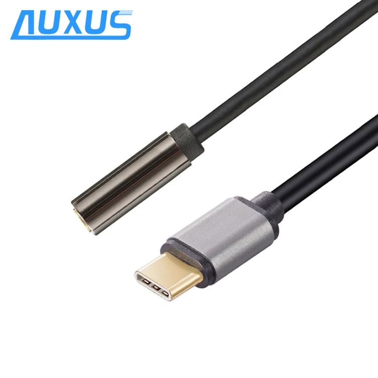 Тип C до 3,5 мм стерео аудио кабель USB C Male к 3,5 AUX со штекера на гнездо для мобильного телефона, динамик