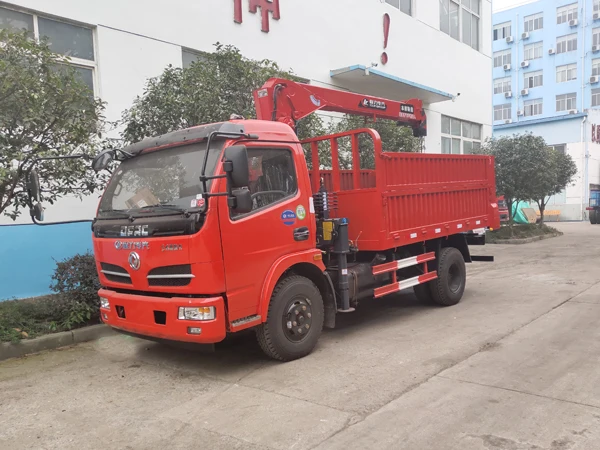 XC mg 5 Ton Telescopic Boom tipper Truck Mounted Mobile Crane for Sale