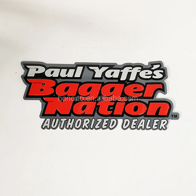 Best selling creative special shape 3D relief metal sign for stores