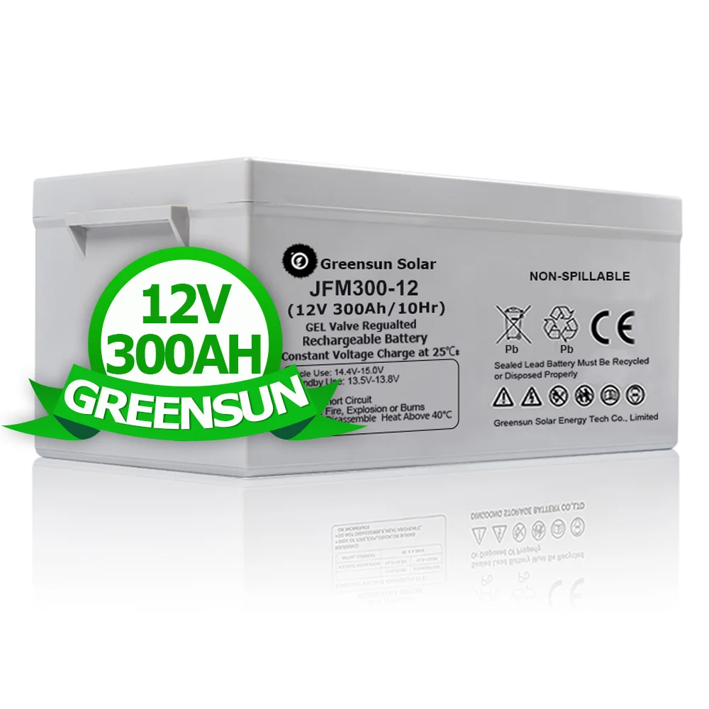 Аккумуляторные батареи 12v 100ah Солнечная гелиевая батарея 12В 200ah 300ah 200