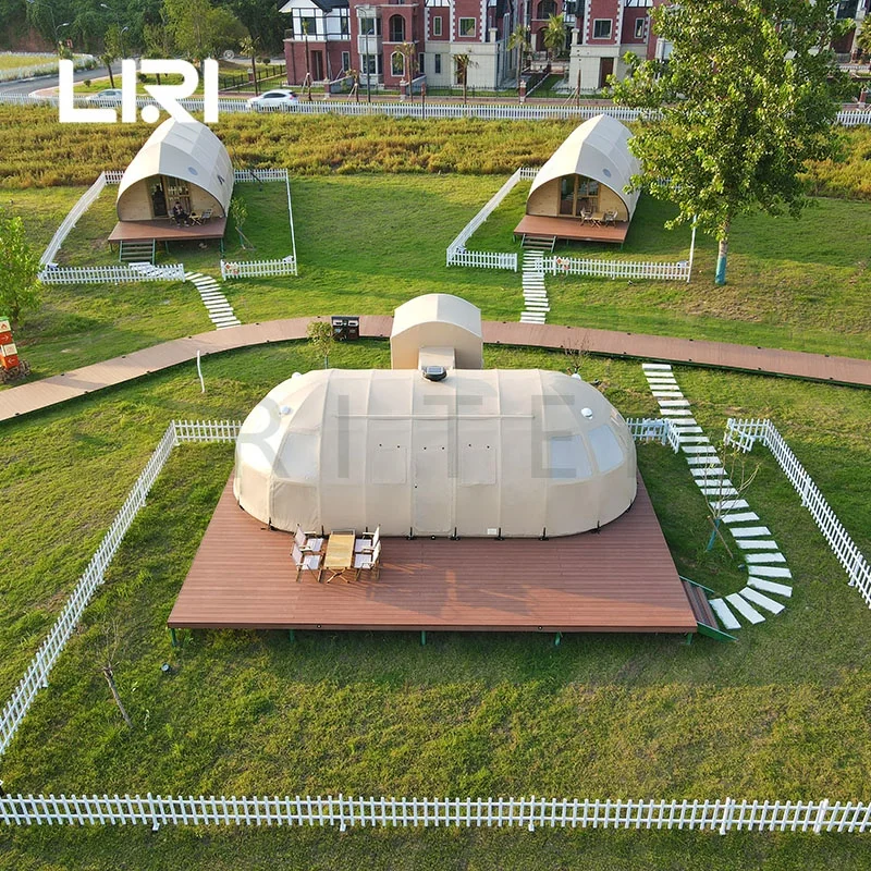 Waterproof Luxury Hotel Panorama Dome Event Glamping Tents for Resorts