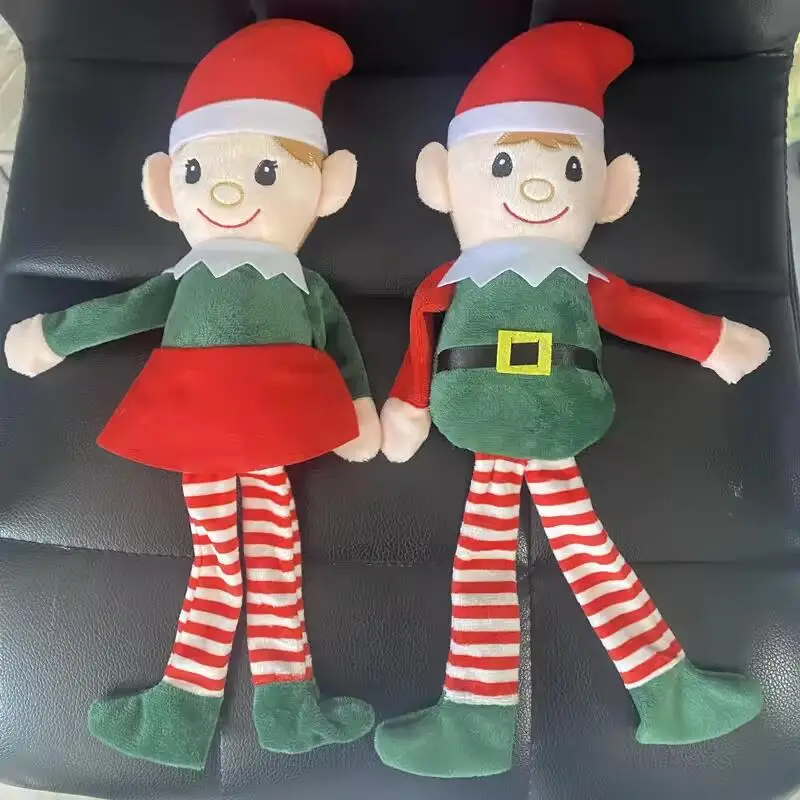Soft Plush elves toys/ elf toy with long legs for decor/Cute Plush Elves Soft Christmas Doll Plush