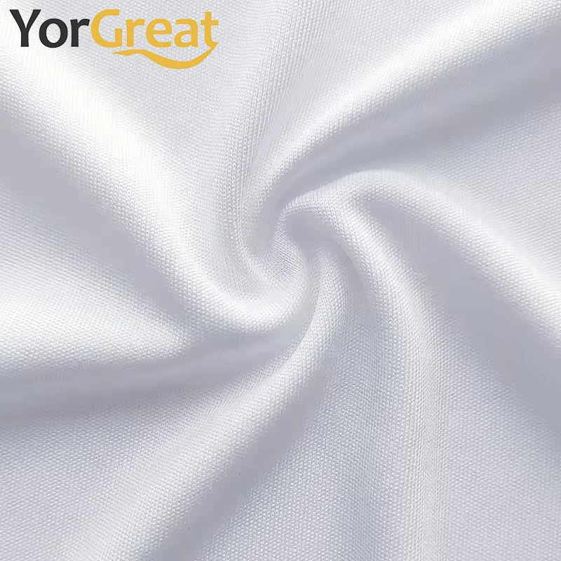 high quality breathable wicking 100 polyester knitted fabric Interlock fabric for sublimation print