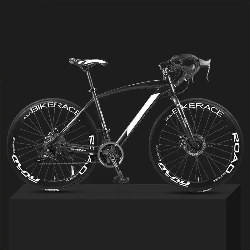 MTBGO 21 speed good quality 700C steel frame racing cycle road bike cheap shipping bicycle for young people