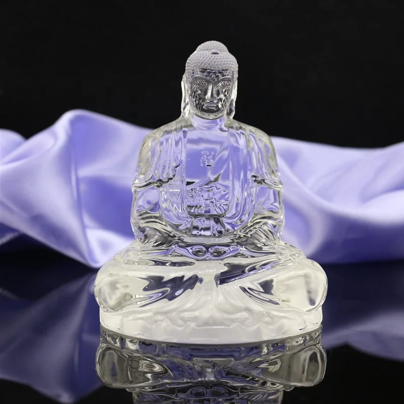 Newest High Quantity Crystal figure of Buddha/Crystal Buddha Figurine Sculpture of the Buddha Statue Home Decor Figurine
