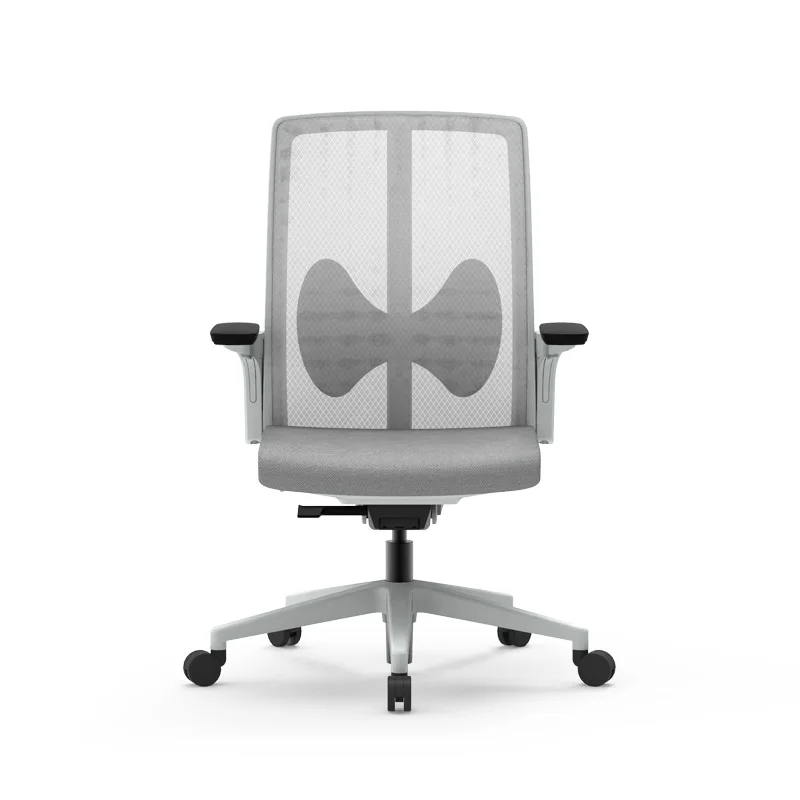 Executive Ergonomic Pu Caster Cheap Mold Foam With Fabric Upholster Low Back Office Swivel Chair