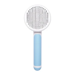2021 Amazon High Quality Stainless Steel Pet Dog Cat Hair Removal Grooming Comb Brush