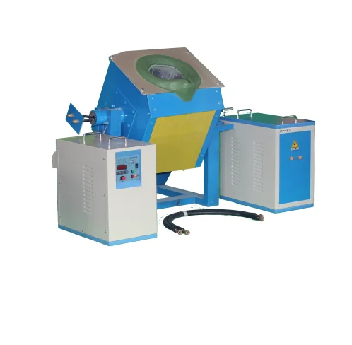 35KW 10KG Small Medium Frequency Steel Melting Induction Furnace