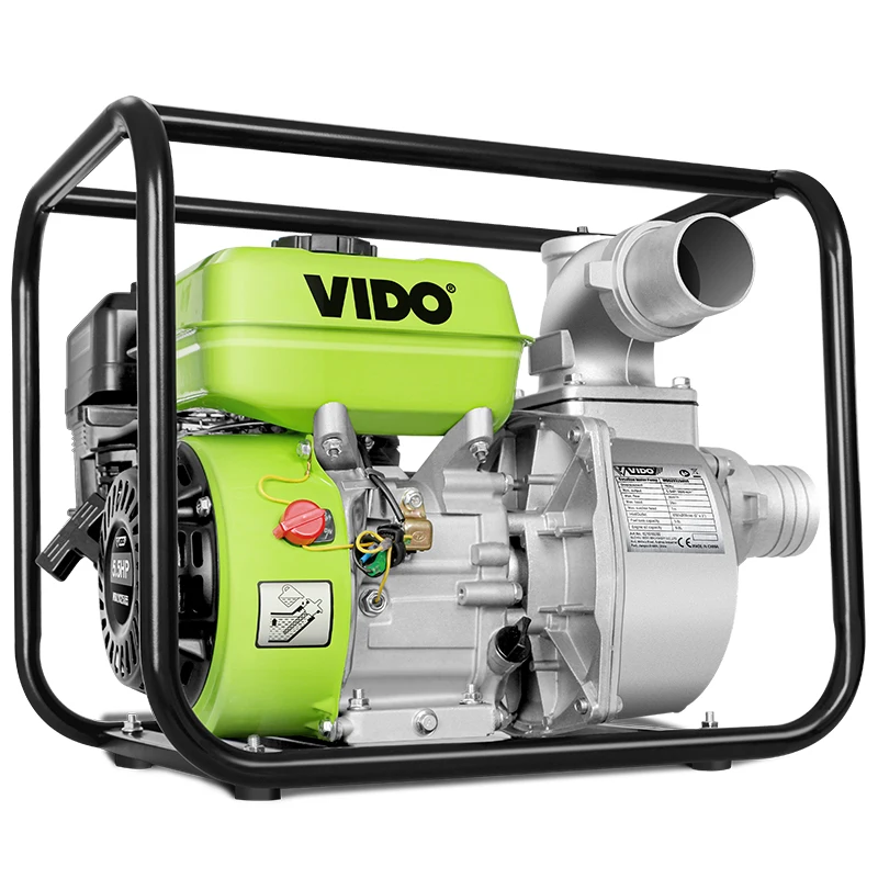 VIDO 163CC 5.5hp LOW NOISE mini high pressure generator gasoline  water pump power source pump