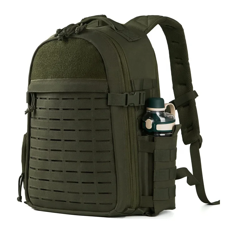 Custom Molle Modular Design Tactical Backpacks - 35L, Army Green
