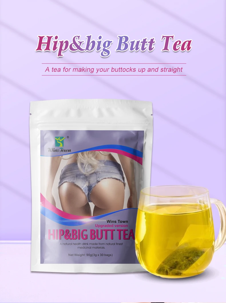 Private label Hip big Butt tea Enhancement Buttock Rich Tough Tea Tightening Full Supplement Herbal Hip Tea