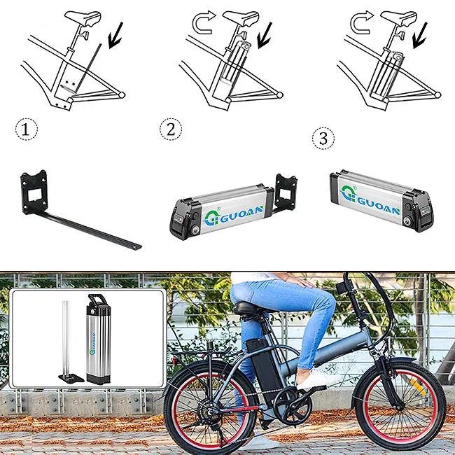 Rechargeable lithium lipo battery pack electric bike lithium battery 48V 60V 96V customized battery power station