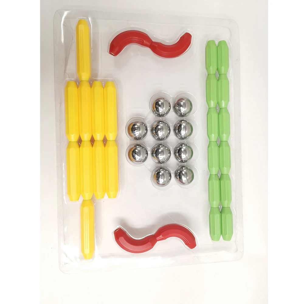36pcs Magnetic Stick And Ball Magnetic Rod And Ball Magnetic Toys Magnetic Bar
