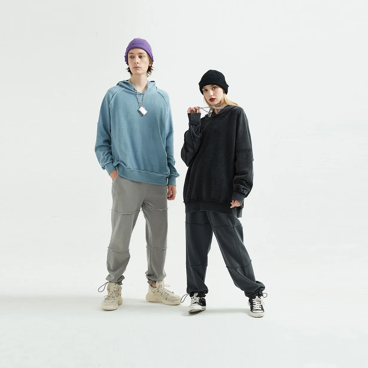 heavy oem cut and sew man thick polyester supplier string heavyweight sweat pants and blank hoodies