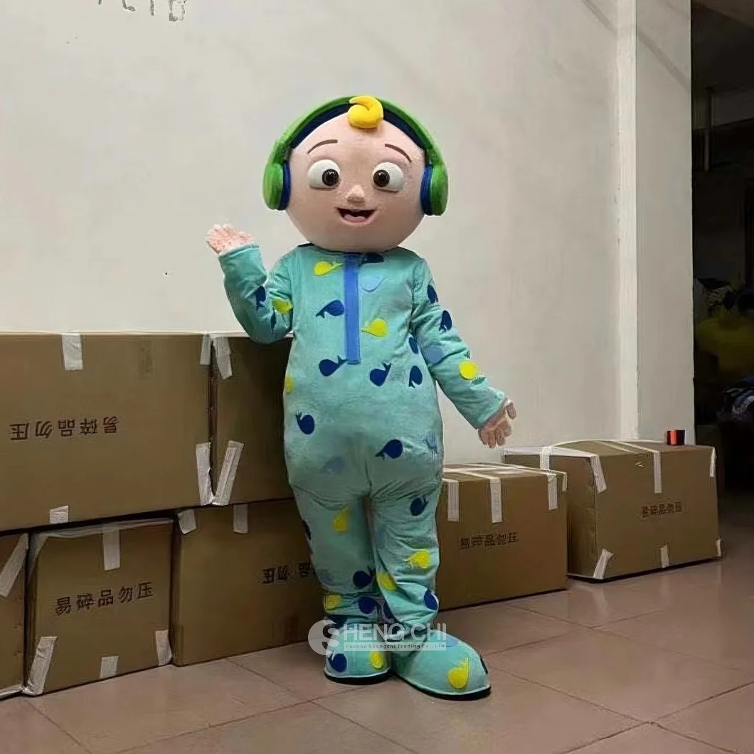 Shengchi Hot Sale JJ Mascot Costume Soft Plush Animal Cartoon Mascot Costumes