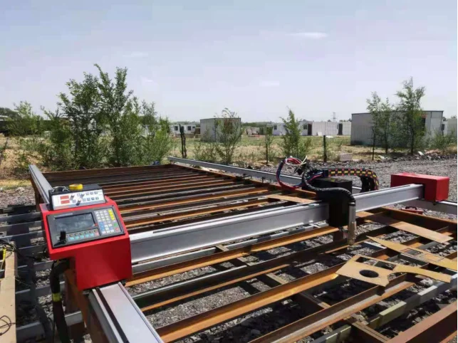 Professional Gantry Type Metal Cnc Plasma Cutting Machine Plasma Cutter