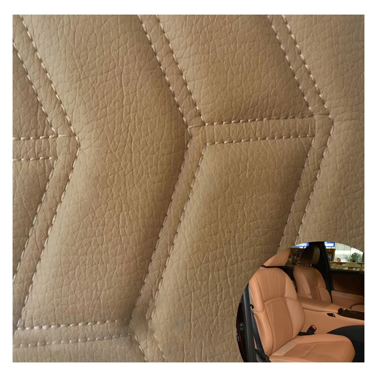 Customized Soft 1mm ECO Friendly Resistant Synthetic Microfiber Leather For Car Manufacturers Only