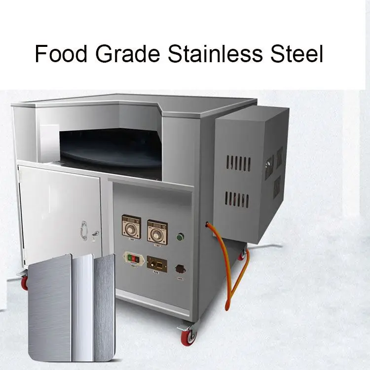 Restaurant Flat Arabic Tunnel Naan Making Pita Rotary Pitta Bread Industrial Tortilla Oven For Sale