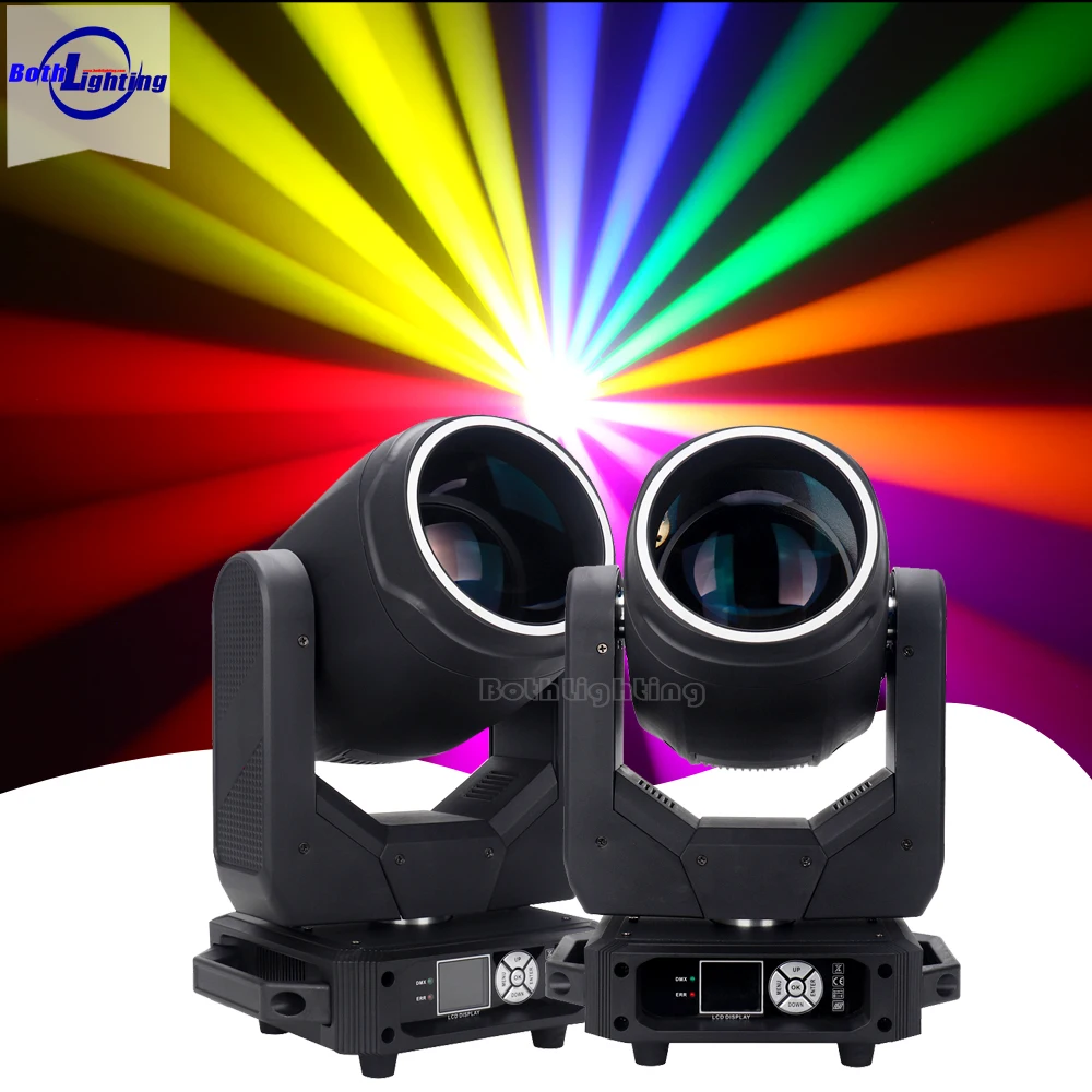 BothLighting 200W LED Beam Moving Head Light 24 Prisms luces Discoteca 7r Sharpy Beam  Lights For DJ Night Club Stage
