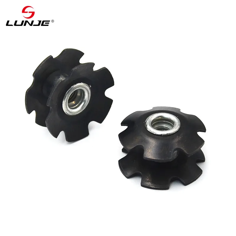 Bicycle Sun Flower Front Fork Insert Nut  Mountain Road Front Fork Bowl Group Lifting Core Applicable 28.6 Front Fork Tube