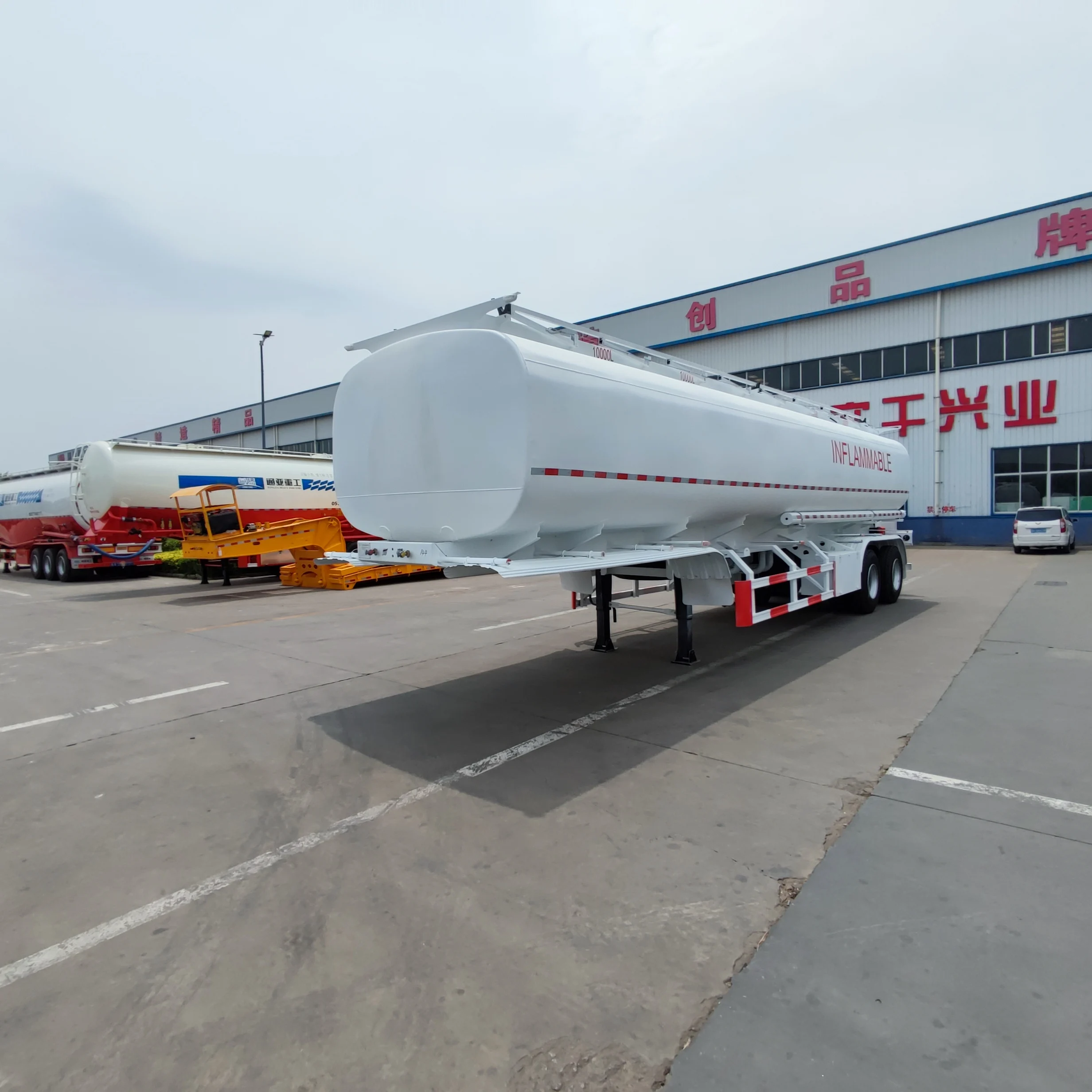 DERUN Автомобиль Главная 3/4 оси 50 м3 60 50000L 60000L масло/водяной бак/Топливный Танкер полуприцеп для продажи