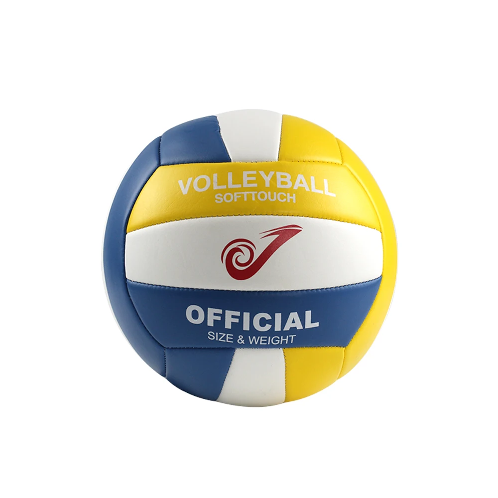 Hot Sales 18 Panels PVC Official Size Weight Volleyball for Beach