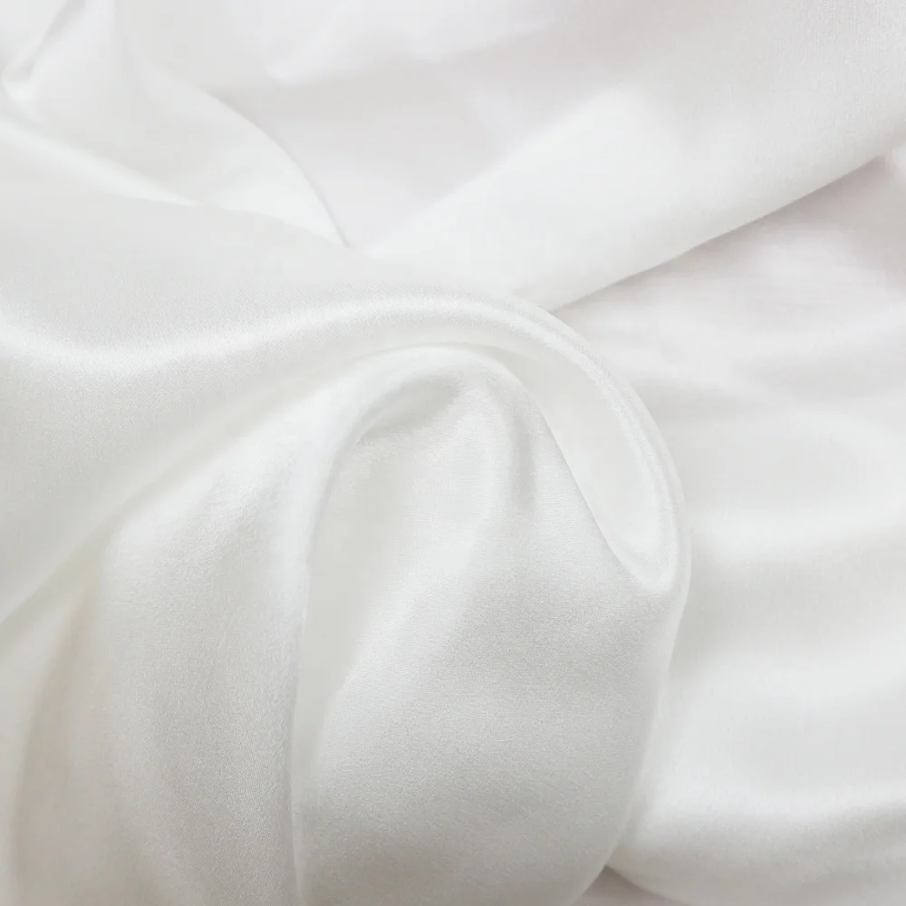 Pure silk 16 19 22 25 momme mulberry Silk Fabric High Quality Natural charmeuse Silk Fabric