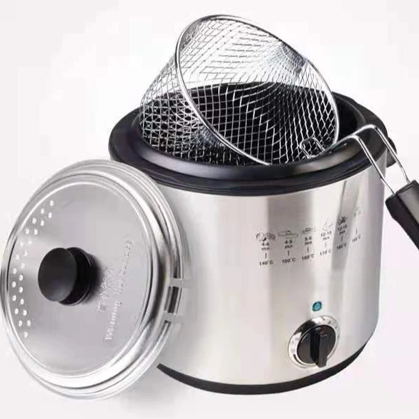 
Tommygo 2021 new arrival Fryer household oil-saving fryer potato frying pan gas stove induction cooker 