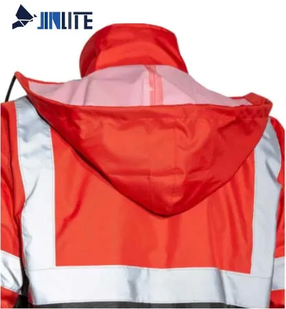 Лидер продаж новый непромокаемый плащ-дождевик Hivis из ПУ кожи 200 г с индивидуальным цветным логотипом