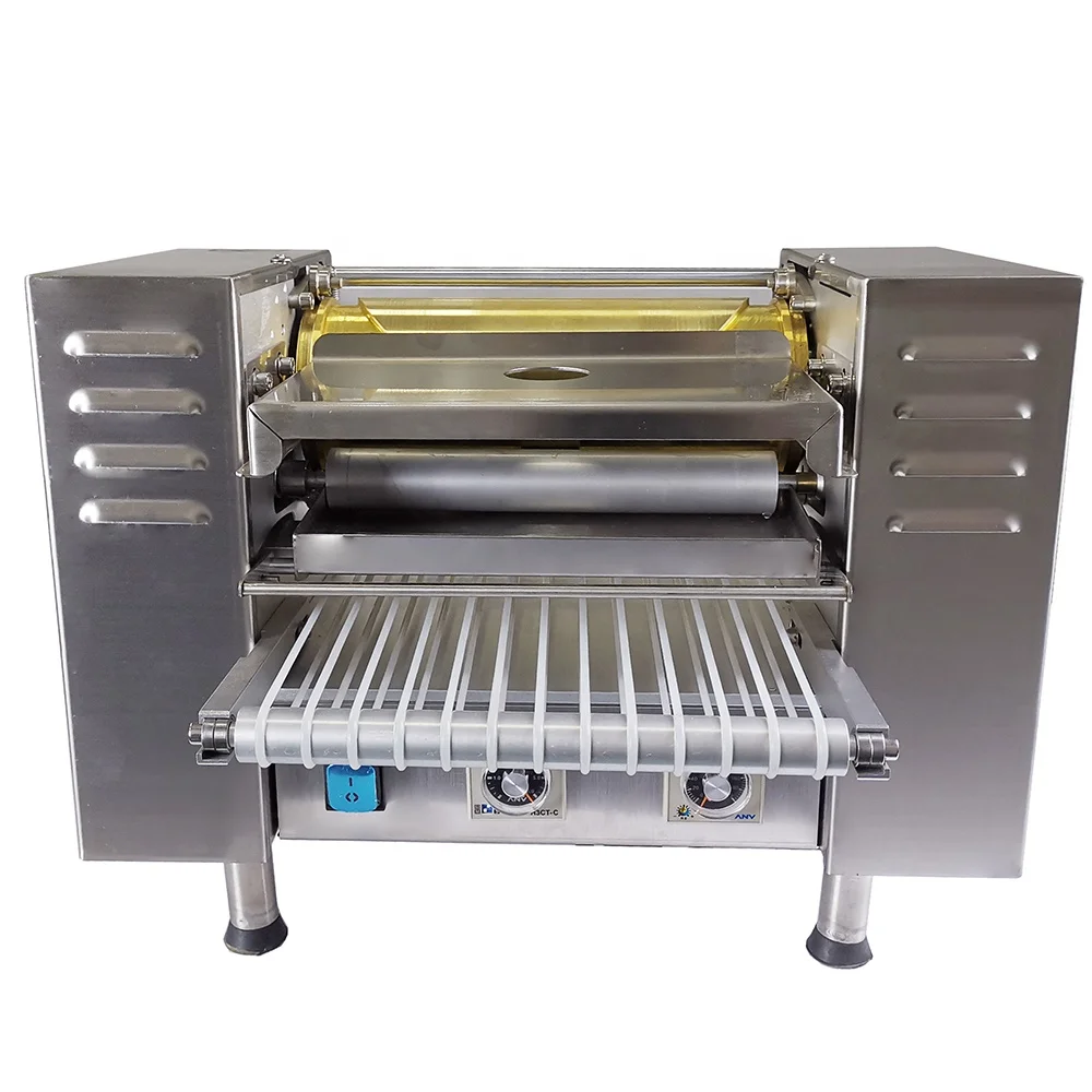 Commercial pancake crepe making machine/thousand layer cake skin making machine