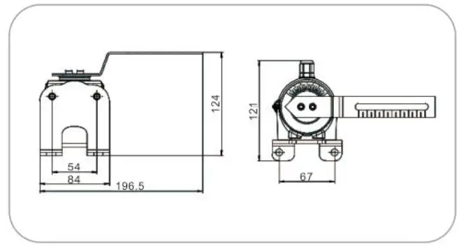 FD-8 цифрового сигнала руля индикатор положения полный набор