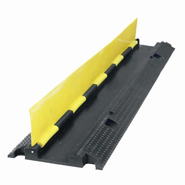 1 meter length small one channel rubber cable protector