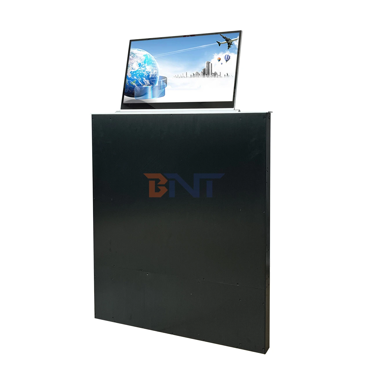 15 6 Inch LCD Monitor Stand with DC Power Supply for conference system