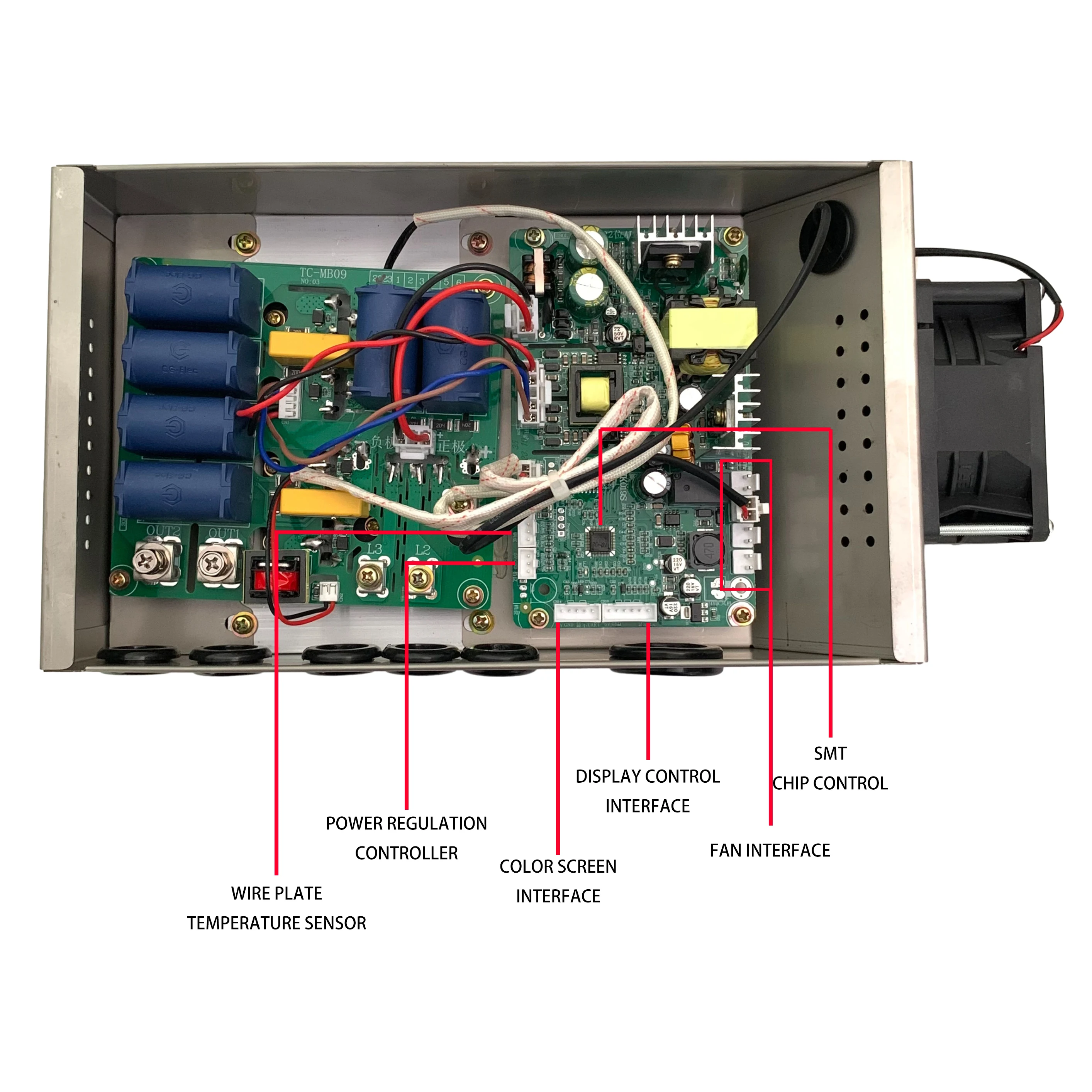 Commercial customization 8KW induction cooker movement accessories high-power small heating driver