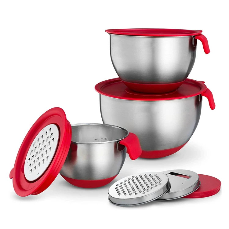 Hot Selling Salad Bowl Beat Eggs Basin Stainless Steel Mixing