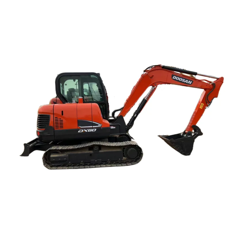 Korea Original Imported Used Doosan DX60 Excavator Used Digger Doosan DX60-9C for Sale