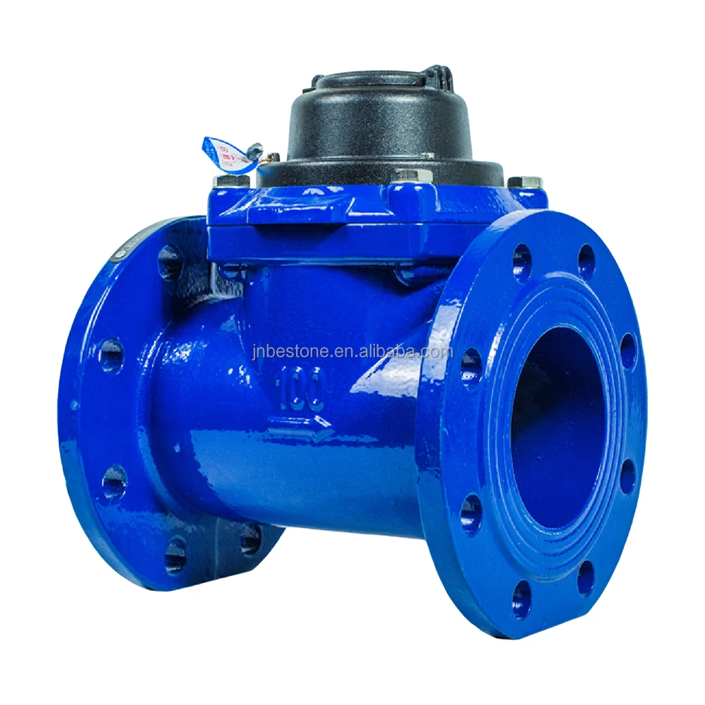 DN100 DN150 DN200 Cast iron flow meter irrigation water for farm agricultural irrigation and industrial water meter